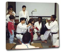 Karate lesson